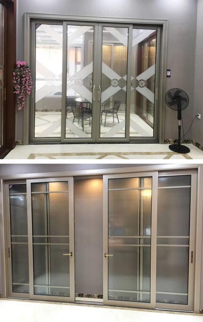 China′s High-End Custom Aluminum Alloy Glass Sliding Door Windows and Doors Engineering