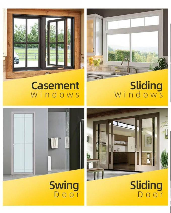 China′s High-End Custom Aluminum Alloy Glass Sliding Door Windows and Doors Engineering