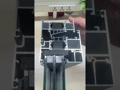 Jednorazowy pokój słoneczny ze szkłem z ukrytym odwodnieniem drzwiami przesuwnymi