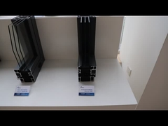 Okienko aluminiowe z osłoną, zabezpieczone przed owadami, dźwiękoszczelne