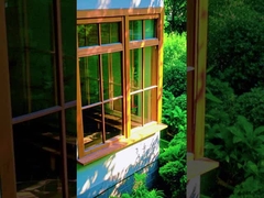 Kolorystyczne Szklane ściany zasłonowe na zamówienie