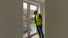 Mieszkanie w Bermondsey, w Londynie, z wewnętrznym trójkątem.