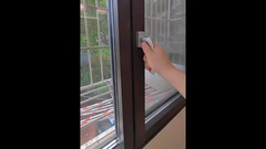Najnowszy projekt układu przesuwanego okna z stopów aluminium, otwarcie boczne, #aluminium #windows