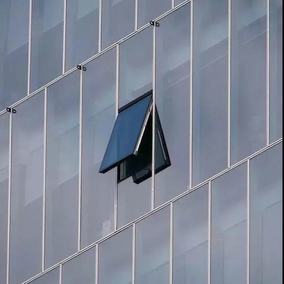 Instalacja pionowa Metalowa ściana zasłonowa powłoka powłoka Szklana ściana zasłonowa